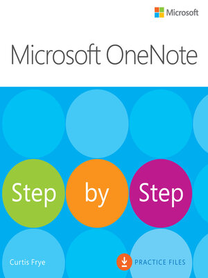 cover image of Microsoft OneNote Step by Step